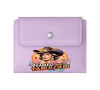 GEEADNB Multi-Functional Women's Wallet,Slim Women's Wallet,Fabulous,Fearless,Adventure,Romantic Gift for Wife/Girlfriend. Thanksgiving Birthday Gift for Women