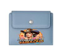 GEEADNB Multi-Functional Women's Wallet,Slim Women's Wallet,Fabulous,Fearless,Adventure,Romantic Gift for Wife/Girlfriend. Thanksgiving Birthday Gift for Women