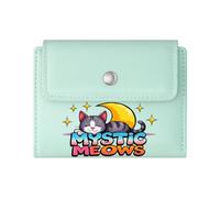 GEEADNB Multi-Functional Women's Wallet,Slim Women's Wallet,Grumpy Expression Cartoon cat IF IT FITS,SIS Thoughtful Gift for Father's Day,Teacher's Day Romantic Gift for Wife/Girlfriend.