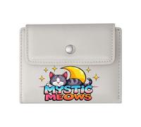 GEEADNB Multi-Functional Women's Wallet,Slim Women's Wallet,Grumpy Expression Cartoon cat IF IT FITS,SIS Thoughtful Gift for Father's Day,Teacher's Day Romantic Gift for Wife/Girlfriend.