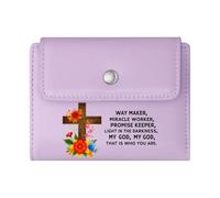GEEADNB Multi-Functional Women's Wallet,Slim Women's Wallet,mask-Like Markings,Contrasting Colors,Ducklings,Thoughtful Gift for Father's Day,Teacher's Day