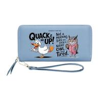 GEEADNB Personalized Animal Themed Women's Wallets,Birthday Gift,Mother's Gift for Mother,Grandmother,Thanksgiving Gift for Friends 1298a