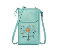 GEEADNB Personalized Crossbody Wallets Lightweight Women's Shoulder Bag Diversity Love LGBTQ+ Pride Classic Outfit Season Gifts