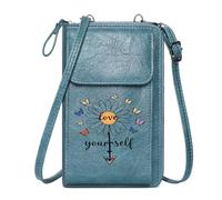 GEEADNB Personalized Crossbody Wallets Lightweight Women's Shoulder Bag Diversity Love LGBTQ+ Pride Classic Outfit Season Gifts