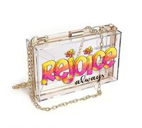 GEEADNB Personalized Crossbody Wallets Women's Clutch Purse Rejoice Vibrant Floral Perfect for Printed Present Suitable for Everyday Use