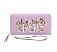 GEEADNB Personalized Jesus Element Wallets for Women,Thanksgiving Gift,Birthday Gift,Easter Bonus for Friend&Family,Graduation Gift for Classmates 1297a