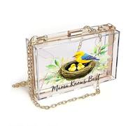 GEEADNB Personalized Leather Cell Phone Wallet Personalized Small Bags with Pocket Watercolor illustration Nest Bird family Classic Outfit Large Capacity Purse Gift