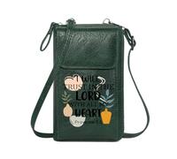 GEEADNB Personalized Small Bags with Pocket Credit Card Slots Modern minimalist design Textual integration Abstract elements Romantic Gifts for Wife Girlfriend Perfect for Outfits