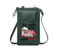GEEADNB Personalized Small Bags with Pocket Customized Phone Bags Contrast Human Emotion Mortality and Life Romantic Gifts for Wife Girlfriend Perfect for Printed Present