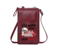 GEEADNB Personalized Small Bags with Pocket Customized Phone Bags Contrast Human Emotion Mortality and Life Romantic Gifts for Wife Girlfriend Perfect for Printed Present