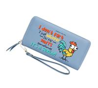 GEEADNB Personalized Women's Wallet with Chicken,Birthday Gift,Holiday Gift for Son Daughters from Parent Grandparent,Graduation Gift for Friends,Students,Teacheres 1304r