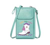 GEEADNB Phone Bags for Women Credit Card Slots Festive Sparkles Shake Your Bootie Stylized Boot for Valentine's Day Birthday Gifts for Everyday Use or Gift Idea