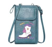 GEEADNB Phone Bags for Women Credit Card Slots Festive Sparkles Shake Your Bootie Stylized Boot for Valentine's Day Birthday Gifts for Everyday Use or Gift Idea