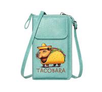 GEEADNB Phone Bags for Women Lightweight Women's Shoulder Bag capybara taco sombrero Classic Outfit Travel Rfid Safe