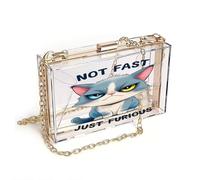 GEEADNB Phone Bags for Women Personalized Leather Cell Phone Wallet Fast & Furious Parody Grumpy Expression Cartoon Cat Holiday Customized Gift