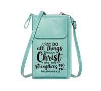 GEEADNB PU Leather Phone Purse Women's Clutch Childhood Growth Dreams Elegant Gift for Mother's Day Leather Purse for Lover