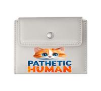 GEEADNB RFID Blocking Wallet Purse，Large Capacity Ladies Coin Purse，Bad Vibes ONLY，Colorful Skulls，Cartoon Kitten，Wonderful Gift for Mother's Father's Day