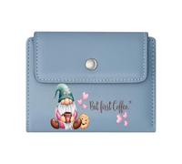 GEEADNB RFID Blocking Wallet Purse,Large Capacity Ladies Coin Purse,Procrastination Relaxed Pose Cartoon Panda Thanksgiving Birthday Gift for Women Thoughtful Gift for Father's Day,Teacher's Day
