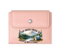 GEEADNB RFID Blocking Wallet Purse，Multi-Functional Women's Wallet，Camping，Lake，Fresh Air，Wonderful Gift for Mother's Father's Day Thoughtful Gift for Father's Day，Teacher's Day