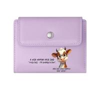 GEEADNB RFID Blocking Wallet Purse，Multi-Functional Women's Wallet，Retro Pin-Up Bold Typography Beach Relaxation Thanksgiving Birthday Gift for Women Thoughtful Gift for Father's Day，Teacher's Day