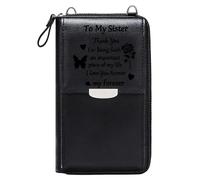 GEEADNB RFID Blocking Zipper Phone Wallet Ladies Cell Phone Purse Solutions Quadratic equation Quadratic formula Perfect for Outfits Season Gifts