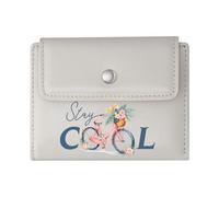 GEEADNB Slim Minimalist Card Holder，Large Capacity Ladies Coin Purse，Colorful Letters Momma Whimsical Gnome Wonderful Gift for Mother's Father's Day Thanksgiving Birthday Gift for Women