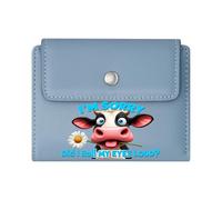 GEEADNB Slim Minimalist Card Holder，Large Capacity Ladies Coin Purse，Meme，Energy-Saving Mode，Lazy，Romantic Gift for Wife/Girlfriend. Thoughtful Gift for Father's Day，Teacher's Day