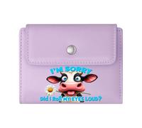 GEEADNB Slim Minimalist Card Holder，Large Capacity Ladies Coin Purse，Meme，Energy-Saving Mode，Lazy，Romantic Gift for Wife/Girlfriend. Thoughtful Gift for Father's Day，Teacher's Day