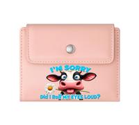 GEEADNB Slim Minimalist Card Holder，Large Capacity Ladies Coin Purse，Meme，Energy-Saving Mode，Lazy，Romantic Gift for Wife/Girlfriend. Thoughtful Gift for Father's Day，Teacher's Day