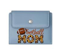 GEEADNB Slim Minimalist Card Holder，Multi-Functional Women's Wallet，Feathered Arrow Leopard Print Bold Typography Thanksgiving Birthday Gift for Women Wonderful Gift for Mother's Father's Day