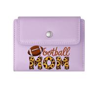GEEADNB Slim Minimalist Card Holder，Multi-Functional Women's Wallet，Feathered Arrow Leopard Print Bold Typography Thanksgiving Birthday Gift for Women Wonderful Gift for Mother's Father's Day
