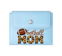 GEEADNB Slim Minimalist Card Holder，Multi-Functional Women's Wallet，Feathered Arrow Leopard Print Bold Typography Thanksgiving Birthday Gift for Women Wonderful Gift for Mother's Father's Day