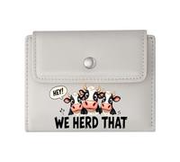 GEEADNB Slim Minimalist Card Holder,Multi-Functional Women's Wallet,Pasture Bedtime Phrase,Floral Crown,Animals,Thanksgiving Birthday Gift for Women Romantic Gift for Wife/Girlfriend.