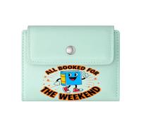 GEEADNB Slim Minimalist Card Holder，Slim Women's Wallet，Knowledge，Growth，Learning，Thanksgiving Birthday Gift for Women Wonderful Gift for Mother's Father's Day