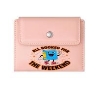 GEEADNB Slim Minimalist Card Holder，Slim Women's Wallet，Knowledge，Growth，Learning，Thanksgiving Birthday Gift for Women Wonderful Gift for Mother's Father's Day