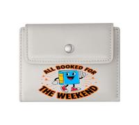 GEEADNB Slim Minimalist Card Holder，Slim Women's Wallet，Knowledge，Growth，Learning，Thanksgiving Birthday Gift for Women Wonderful Gift for Mother's Father's Day