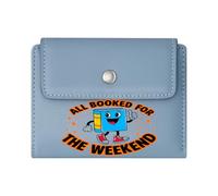 GEEADNB Slim Minimalist Card Holder，Slim Women's Wallet，Knowledge，Growth，Learning，Thanksgiving Birthday Gift for Women Wonderful Gift for Mother's Father's Day