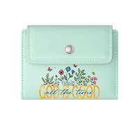 GEEADNB Slim Minimalist Card Holder,Slim Women's Wallet,Vibrant Design Animal Prints Pray Wonderful Gift for Mother's Father's Day Romantic Gift for Wife/Girlfriend.
