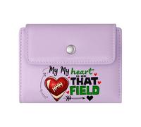 GEEADNB Slim Women's Wallet,Large Capacity Ladies Coin Purse,Flames Patriotic Eagle American Football Thanksgiving Birthday Gift for Women Romantic Gift for Wife/Girlfriend.