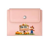 GEEADNB Slim Women's Wallet，Large Capacity Ladies Coin Purse，Rustic Animals Autumn Harvest Harvest Celebration Romantic Gift for Wife/Girlfriend. Thoughtful Gift for Father's Day，Teacher's Day