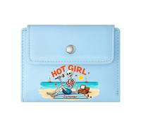 GEEADNB Slim Women's Wallet，Large Capacity Ladies Coin Purse，Summer，HOT Girl，Skeleton，Thanksgiving Birthday Gift for Women Thoughtful Gift for Father's Day，Teacher's Day