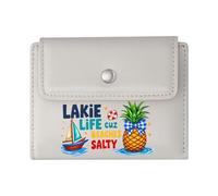 GEEADNB Slim Women's Wallet，Large Capacity Ladies Coin Purse，Surfboard，Beach Life，Sun，Thanksgiving Birthday Gift for Women Wonderful Gift for Mother's Father's Day