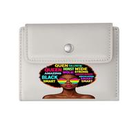 GEEADNB Slim Women's Wallet,Multi-Functional Women's Wallet,Queen,Black,Woke,Thoughtful Gift for Father's Day,Teacher's Day Romantic Gift for Wife/Girlfriend.
