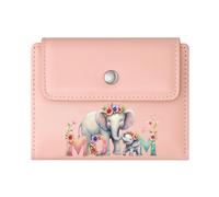 GEEADNB Slim Women's Wallet，Multi-Functional Women's Wallet，Skeleton Serenade Halloween Skeletons Haunted House Orchestra Romantic Gift for Wife/Girlfriend. Wonderful Gift for Mother's Father's Day