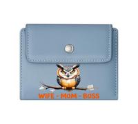 GEEADNB Slim Women's Wallet,RFID Blocking Wallet Purse,Motherhood Green Leaves Rest Thoughtful Gift for Father's Day,Teacher's Day Thanksgiving Birthday Gift for Women