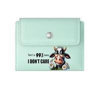 GEEADNB Slim Women's Wallet，RFID Blocking Wallet Purse，Whimsical Atmosphere Christmas Lights Cartoon Black Cat Thoughtful Gift for Father's Day，Teacher's Day Romantic Gift for Wife/Girlfriend.