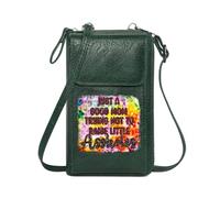 GEEADNB Small Crossbody Bags Personalized Crossbody Wallets vibrant colors parenting humor playful edgy design Adjustable Strap Romantic Gifts for Wife Girlfriend