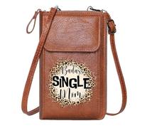 GEEADNB Small Crossbody Bags Womens Travel Bags Leopard Print Single Mom Badass Suitable for Daily Gifting Adjustable Strap