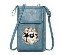 GEEADNB Small Crossbody Bags Womens Travel Bags Leopard Print Single Mom Badass Suitable for Daily Gifting Adjustable Strap