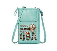 GEEADNB Small Shoulder Bag Crossbody Bags for Women religious faith cowboy hat American flag Personalized Gifts for Girlfriend Friends Perfect for Outfits